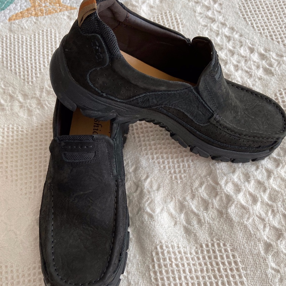 Men's Fashion all leather slip on shoes